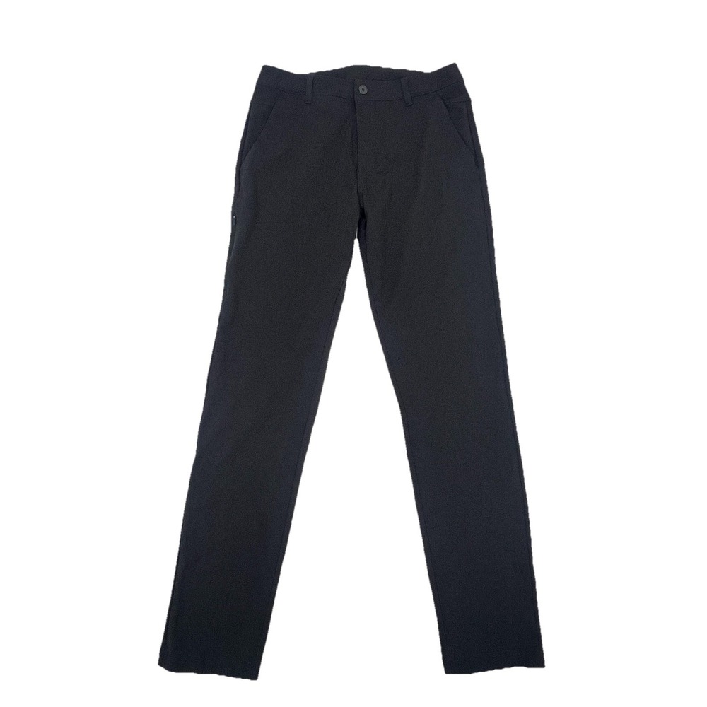 Bylt Everyday Pant 2.0 Mens 34 Tall Slim Fit Performance Stretch Black 34x33